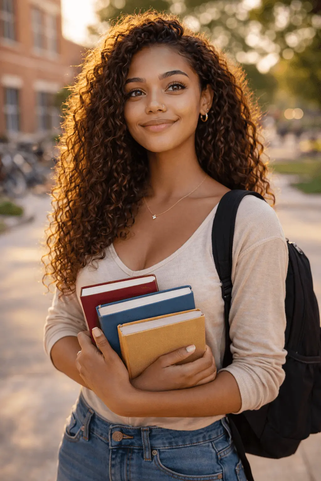 Étudiante accompagnée par Studelecta pour ses études en France